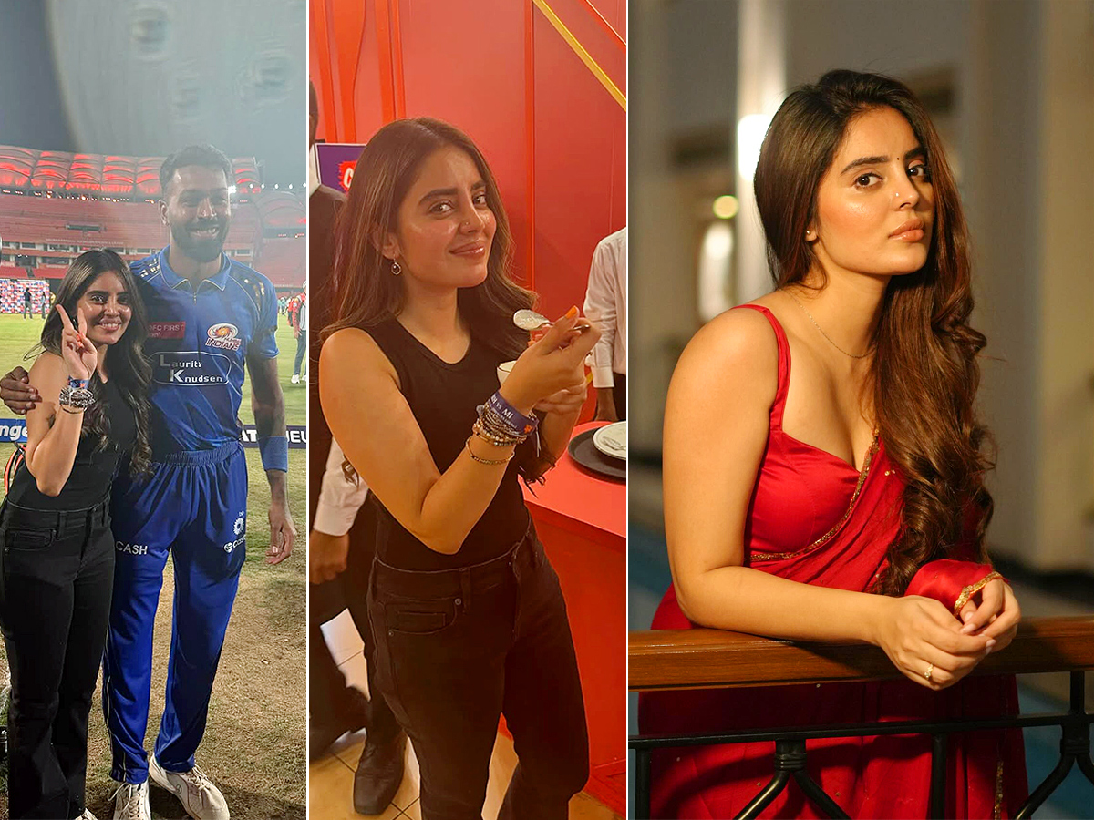 Actress Kushita Kallapu Photos Viral In SRH vs MI Match1
