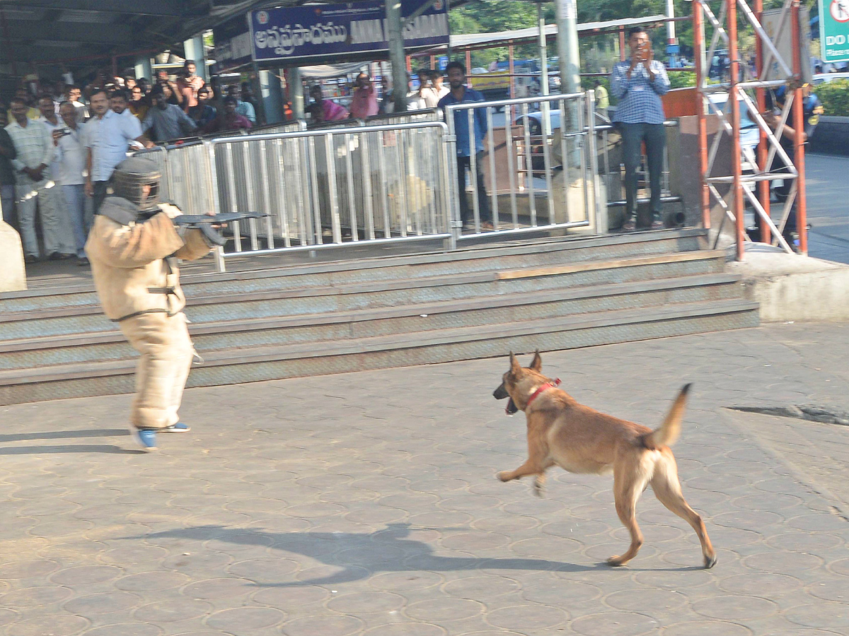 Mock Drill was held At Tirumala Photos9