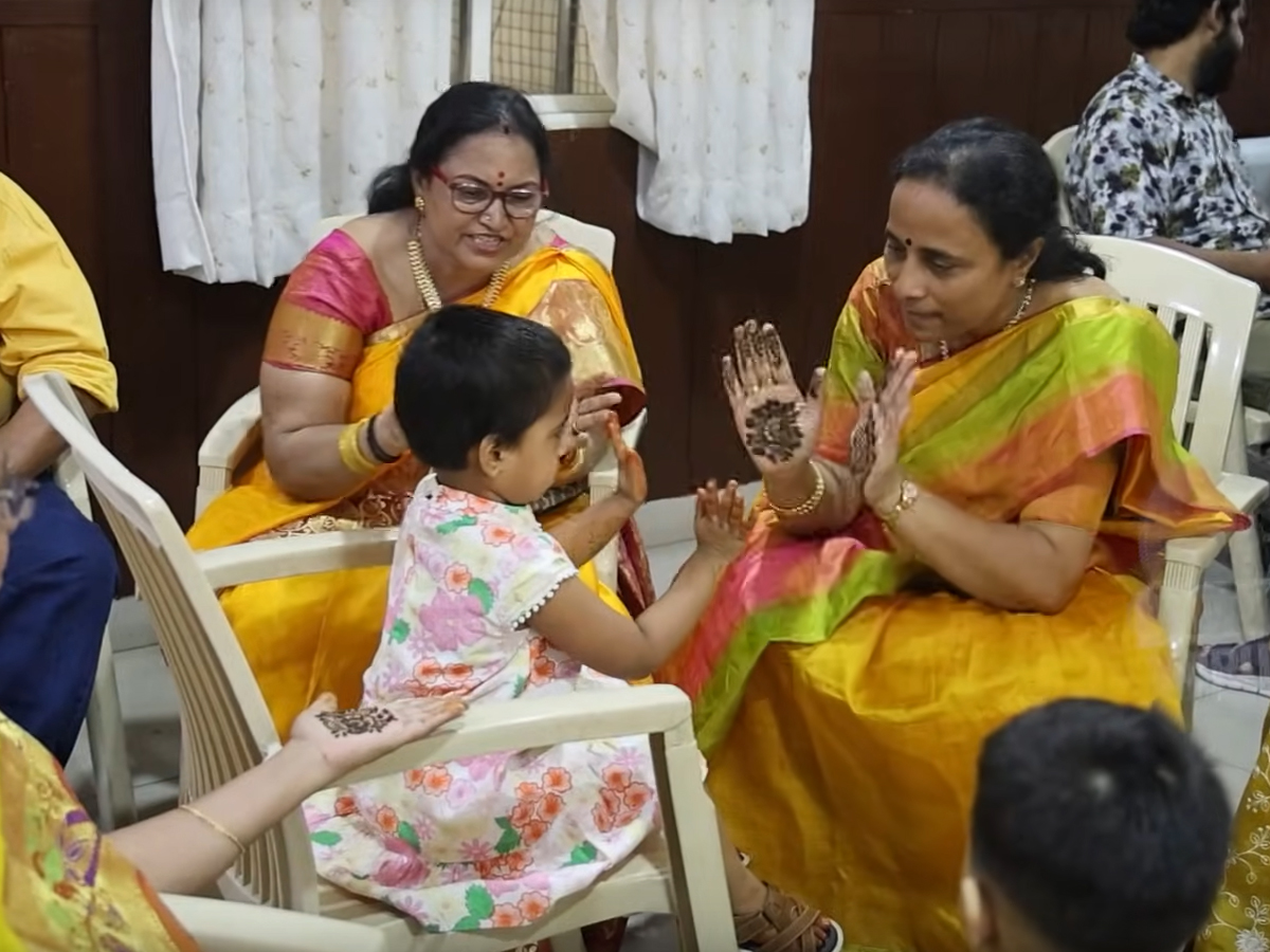 TV Actors Manjula Nirupam Son Dhoti Haldi Ceremony Photos13
