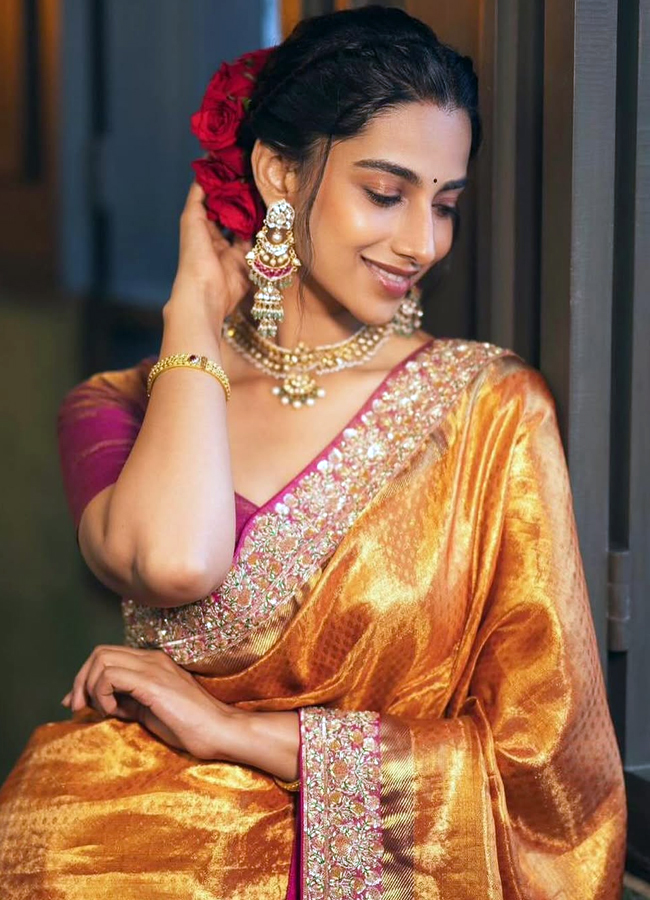 Meenakshi choudary latest pictures in saree photos10
