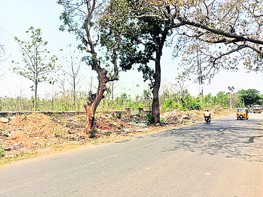 రోడ్డు పక్కనే వ్యర్థాలు ఎన్నెన్నో అనర్థాలు3