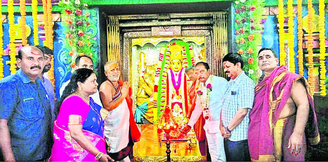 భద్రకాళి అమ్మవారి కల్యాణ బ్రహ్మోత్సవాలు షురూ..1