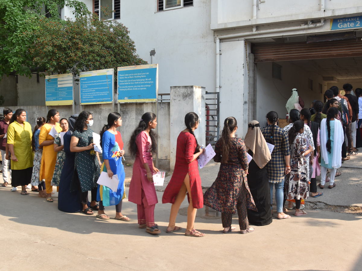 Students who attended Telangana  EPCET photos4