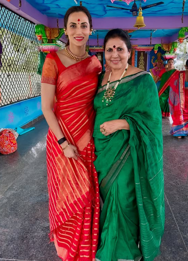 Chaitra Navratri Special Photos Of Shilpa Reddy At Pochamma Thalli Temple 7