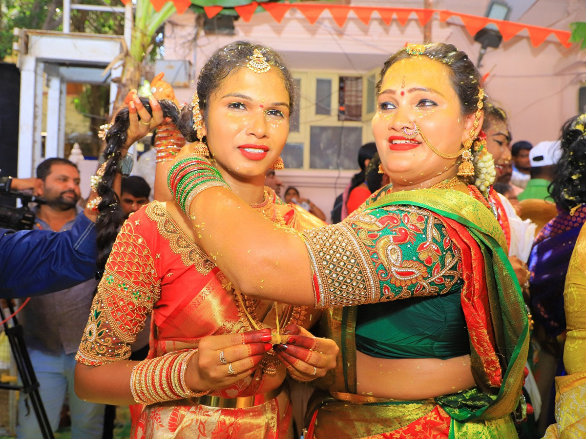 Transgenders Celebrating Sri Rama Navami At Vemulawada Photos3