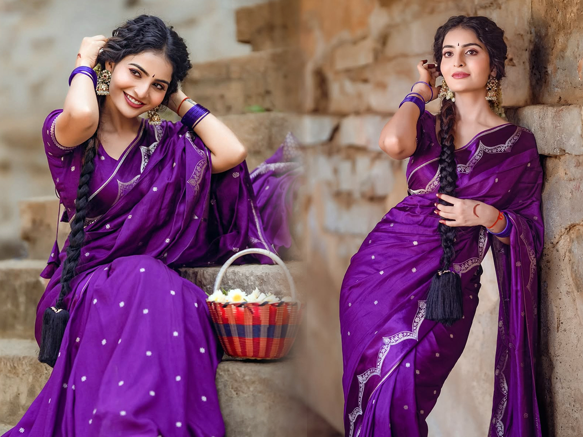 Ananya Nagalla special look for sriramanavami festival1