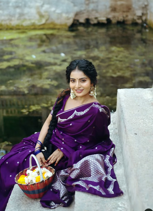 Ananya Nagalla special look for sriramanavami festival16
