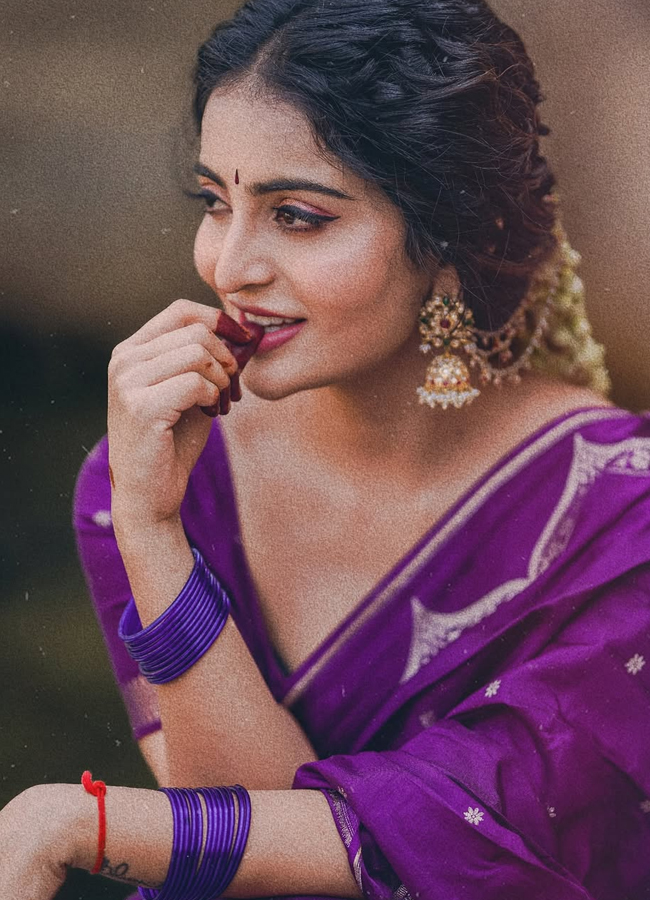 Ananya Nagalla special look for sriramanavami festival6