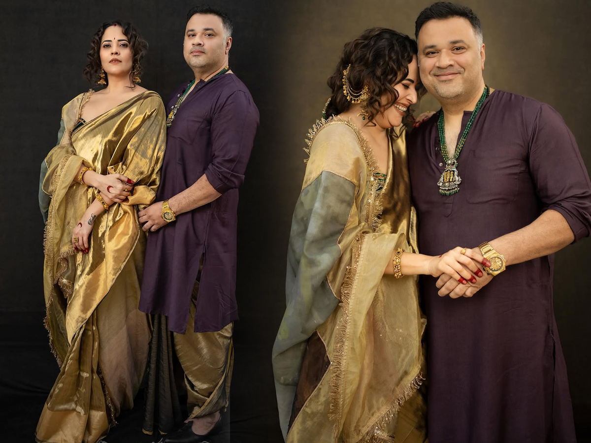 Anasuya bharadwaj festival looks 1