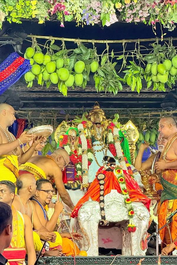 Niharika, Vithika And Bhargavi Ambati at Bhadrachalam Temple on Sri Rama Navami Photos5