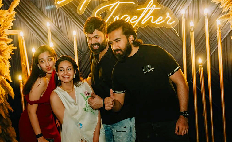 Actress Abhinaya Enjoying Bachelor Party With Friends Photos VIral8