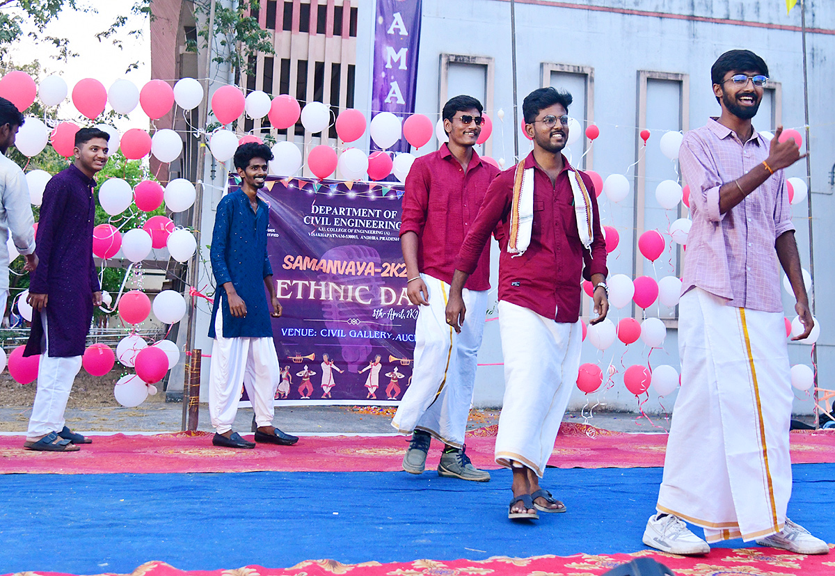 Andhra University Ethnic Day Celebrations in Visakhapatnam8