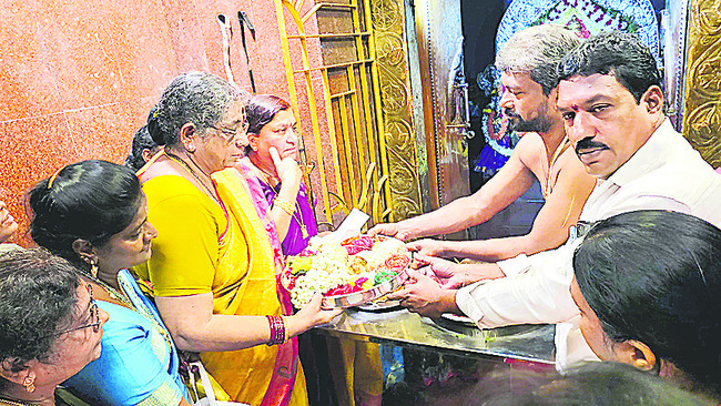 ఆర్యవైశ్య సంఘం జిల్లా అధ్యక్షుడిగా సత్తిబాబు
1