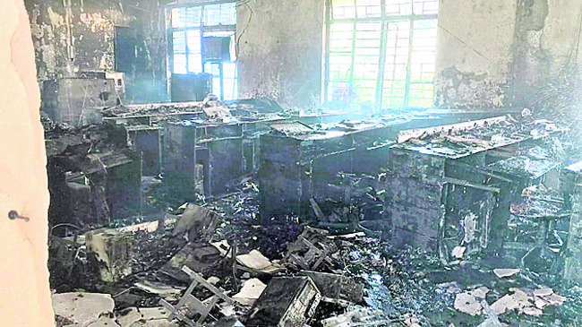 గుణుపూర్ జీఐఈటీలో అగ్ని ప్రమాదం1