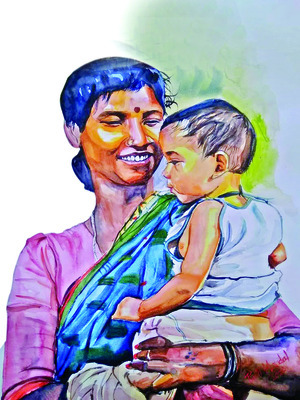 గర్విస్తున్న తల్లి 1