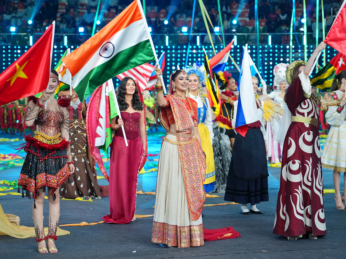 Miss World 2025 kicks off with grand opening ceremony in Hyderabad Photos17