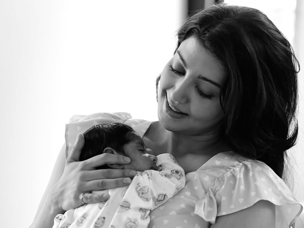 Mothers Day Special.. Have you seen Actress Pranitha children? Photos2