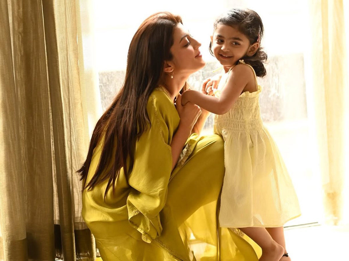 Mothers Day Special.. Have you seen Actress Pranitha children? Photos5