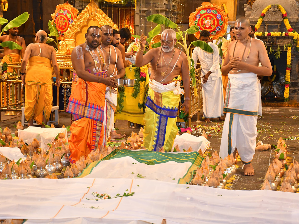 Giri Pradakshina In Yadagirigutta Sri Lakshmi Narasimha Swamy Temple7