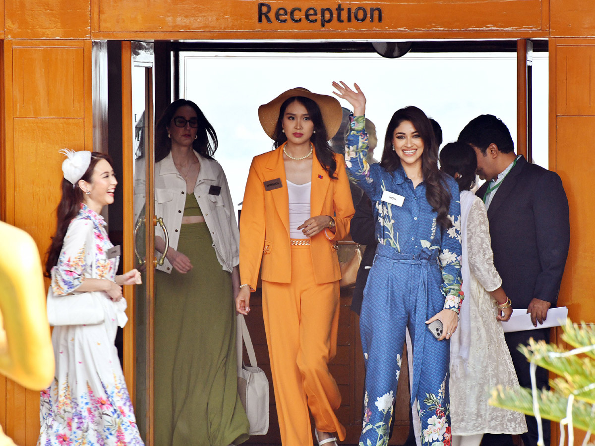 Miss World Contestants Visit Nagarjunasagar Buddhavanam Photos29