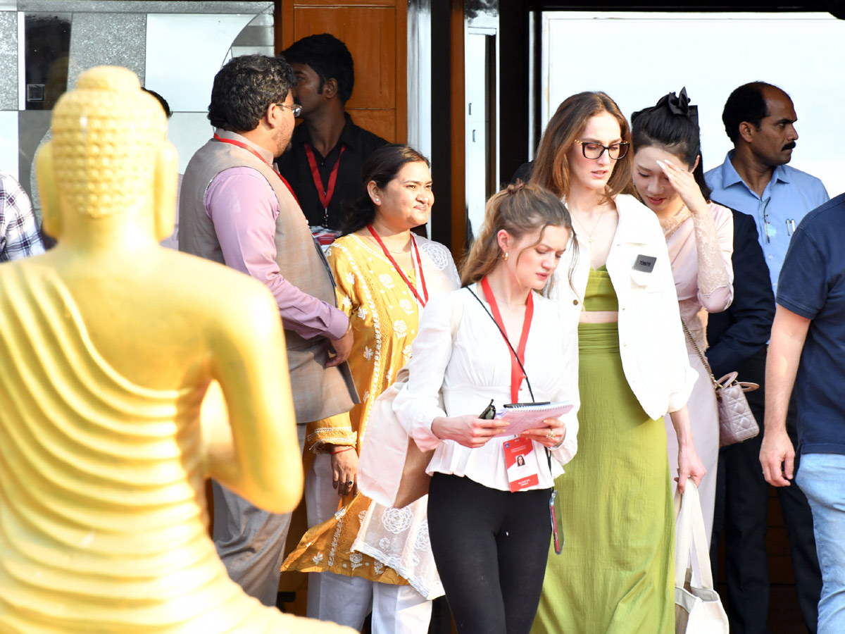 Miss World Contestants Visit Nagarjunasagar Buddhavanam Photos30