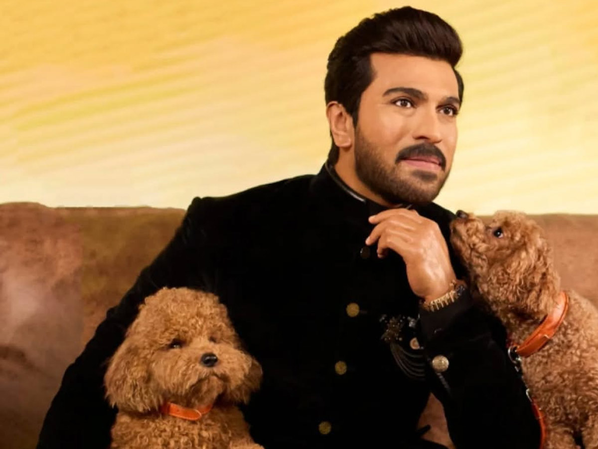 Ram Charan unveils his wax statue in London Photos3