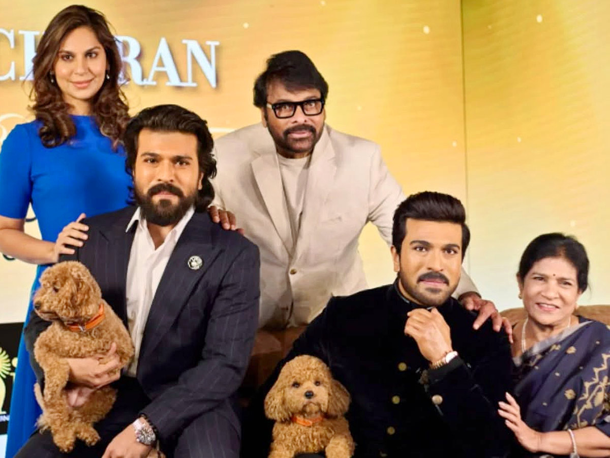 Ram Charan unveils his wax statue in London Photos1