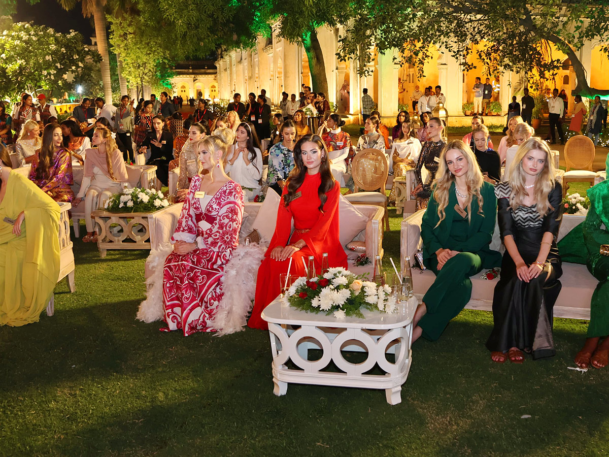 Miss World 2025 Contestants At Chowmahalla Palace, Hyderabad Photos11