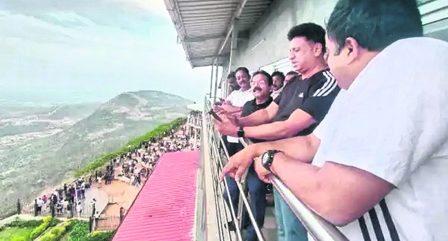 నందికొండకు రోప్‌ వే అండ! 1