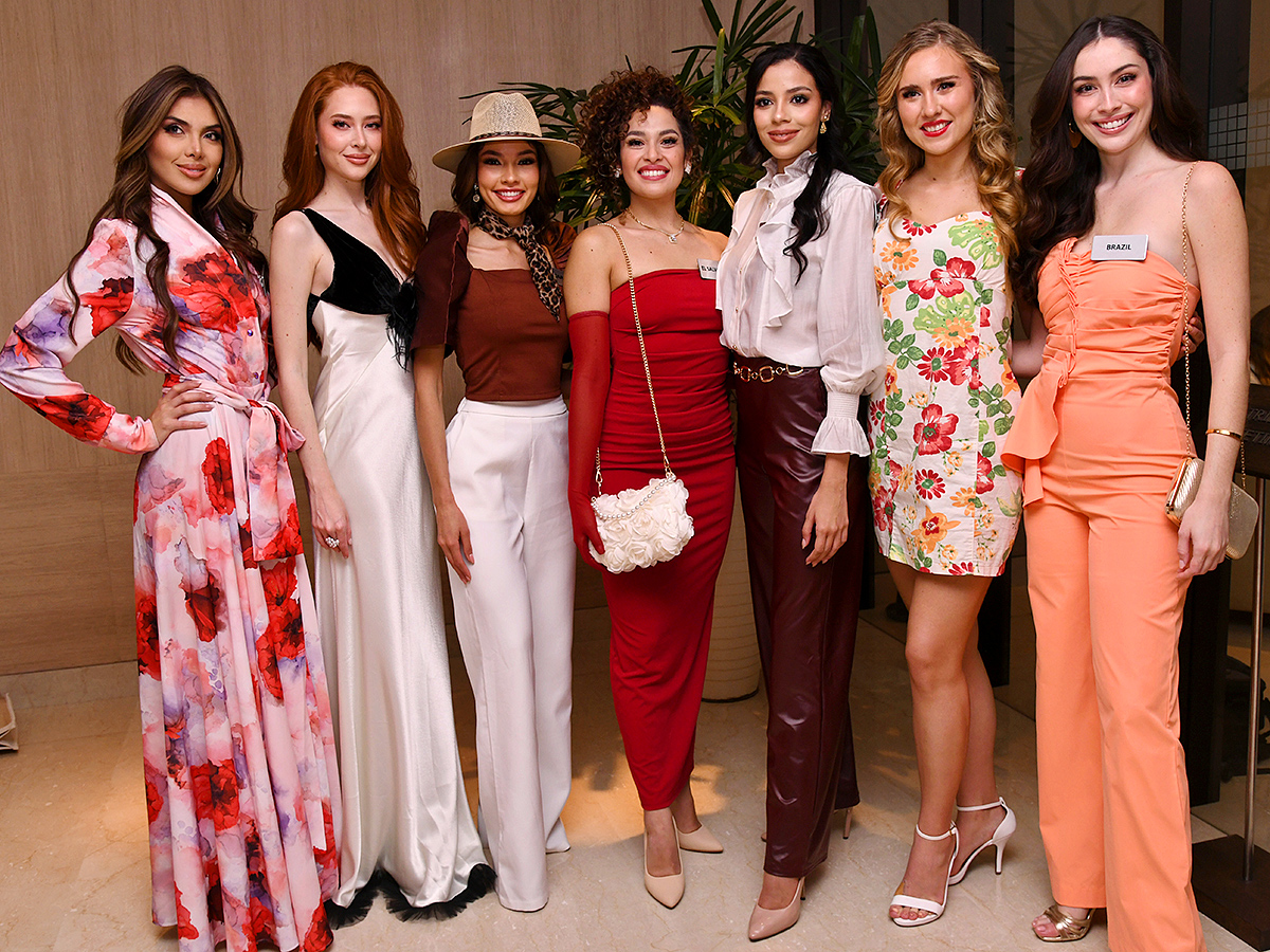 Miss World 2025 Contestants in Trident Hotel Hyderabad2