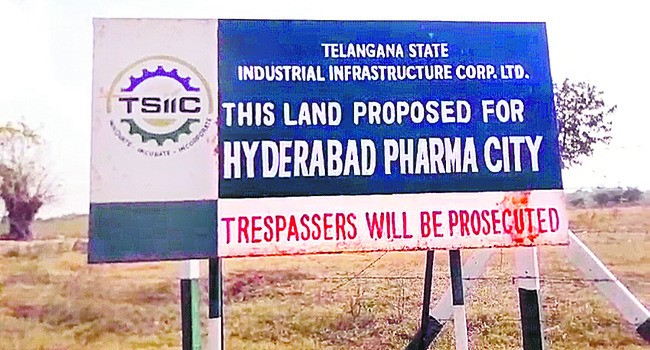 ఫార్మా భూముల్లో పంటలొద్దు1