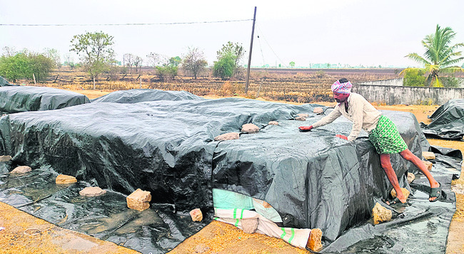 అకాల వర్షం.. అన్నదాతలకు కష్టం1