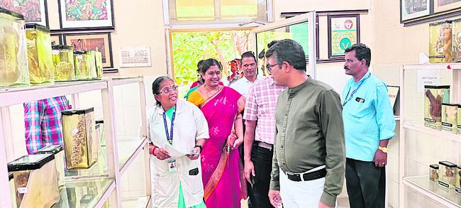 వెటర్నరీ కళాశాలలో వీసీఐ బృందం 1