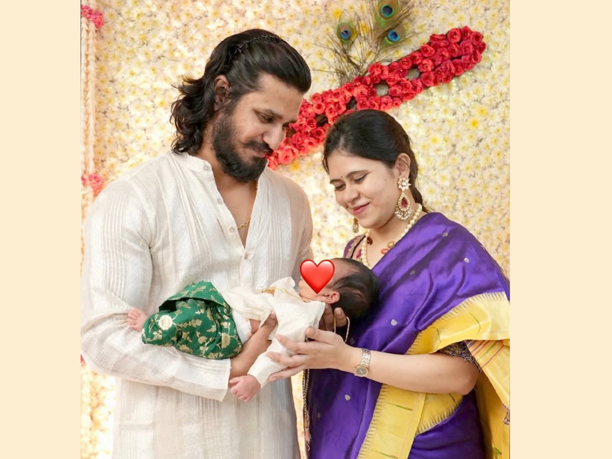 Hero Nikhil And Pallavi Wedding Anniversary Photos13