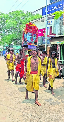 మాశ్యామకాళీ ఊరేగింపు 1