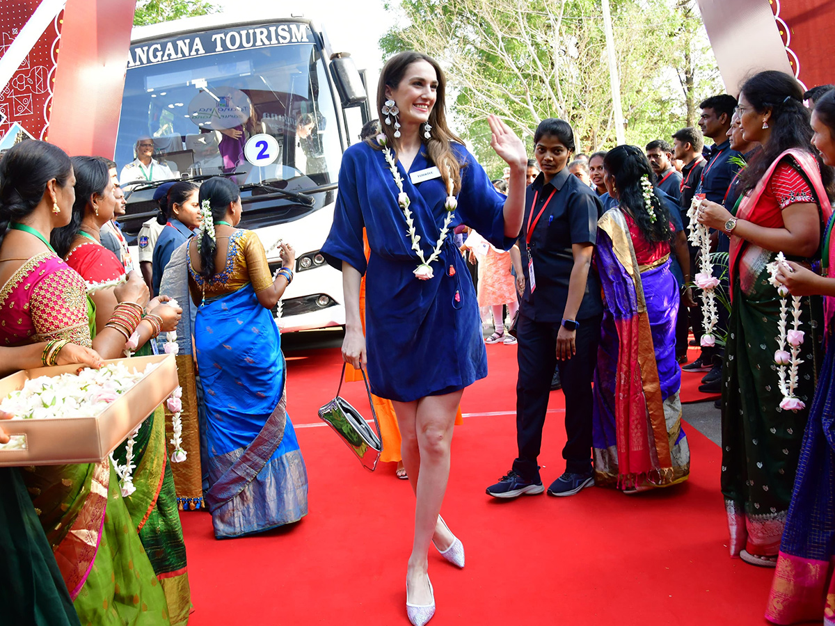 Miss World 2025 Contestants at Pillalamarri Photos11