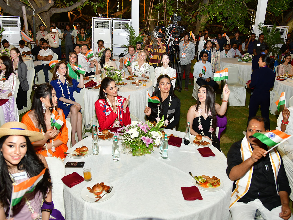 Miss World 2025 Contestants at Pillalamarri Photos17