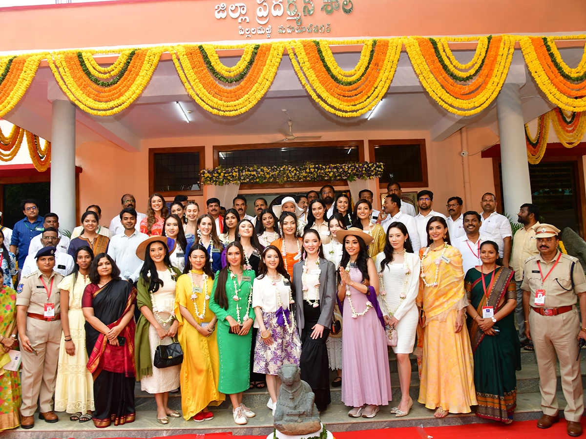 Miss World 2025 Contestants at Pillalamarri Photos6