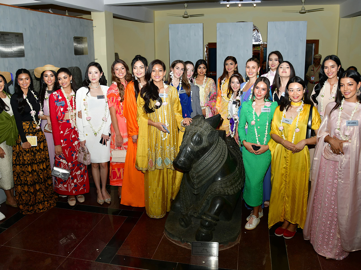 Miss World 2025 Contestants at Pillalamarri Photos8