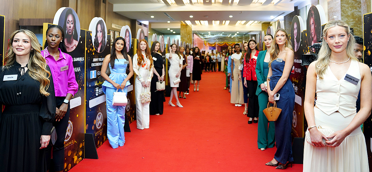 Miss World Contestants Words On AIG Hospitals Gachibowli Photos17