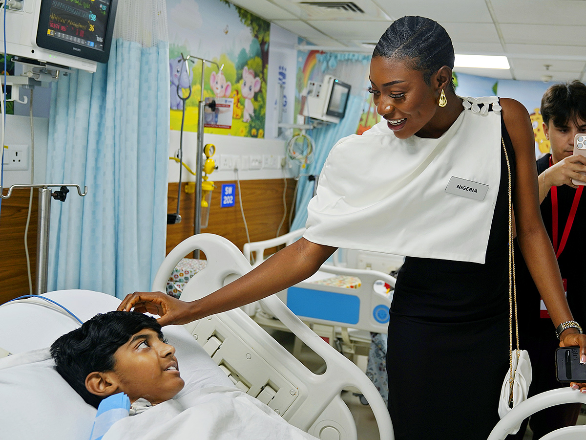 Miss World Contestants Words On AIG Hospitals Gachibowli Photos22