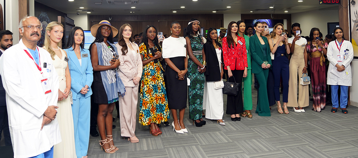 Miss World Contestants Words On AIG Hospitals Gachibowli Photos6