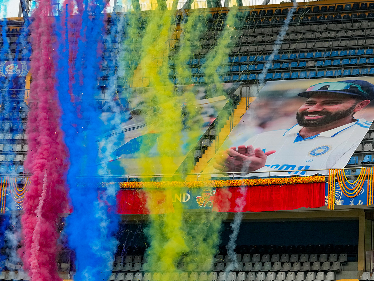 Rohit Sharma Stand at the Wankhede Stadium Photos7