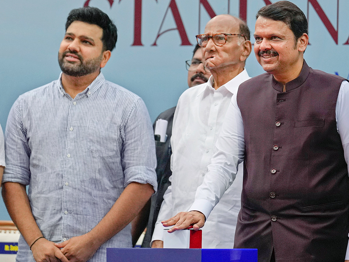 Rohit Sharma Stand at the Wankhede Stadium Photos8