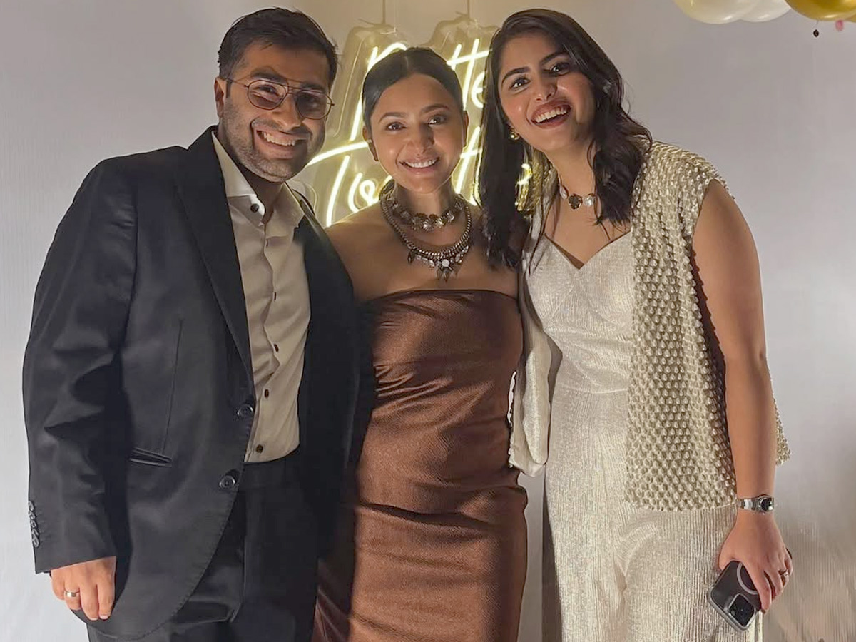 Actress Shweta Basu Prasad Attended Her friends engagement Function Photos6