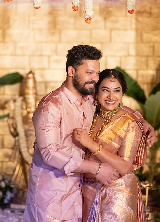 Actress Hariteja at her sister wedding photos2