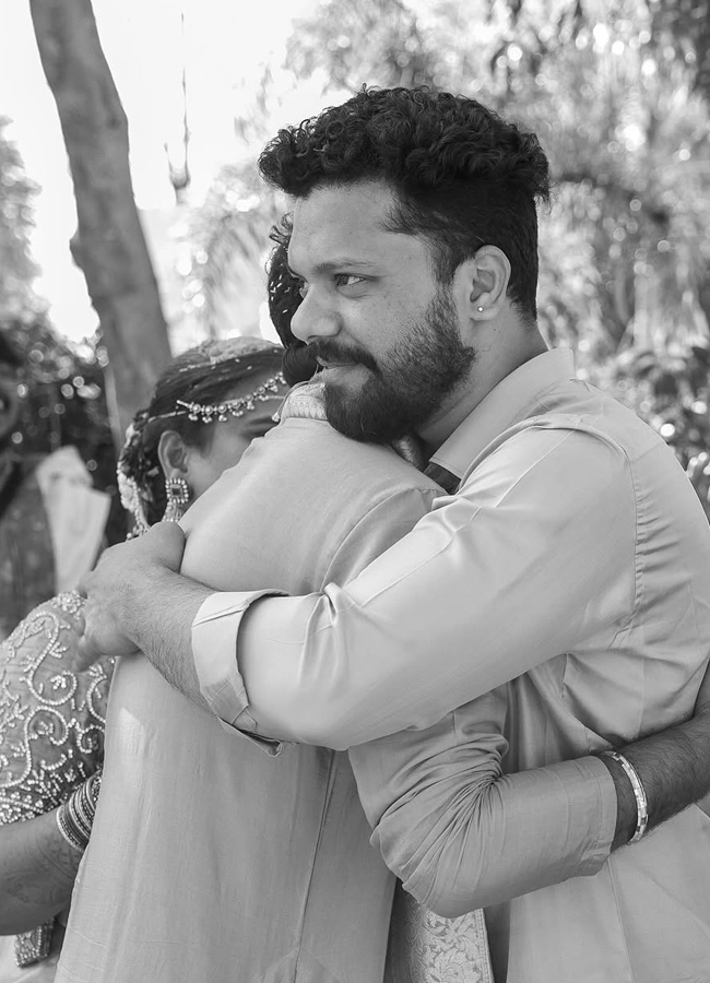Actress Hariteja at her sister wedding photos15