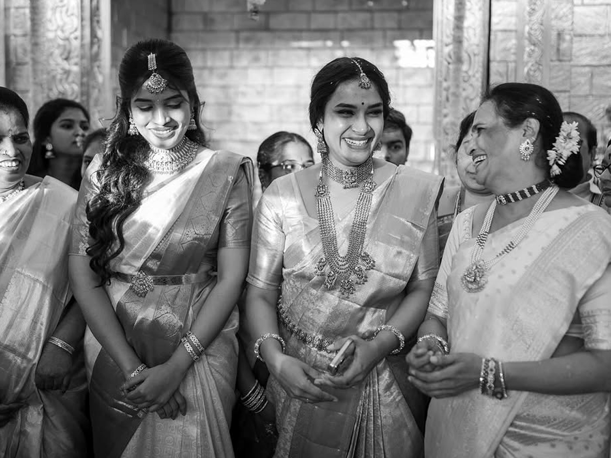 Actress Hariteja at her sister wedding photos8