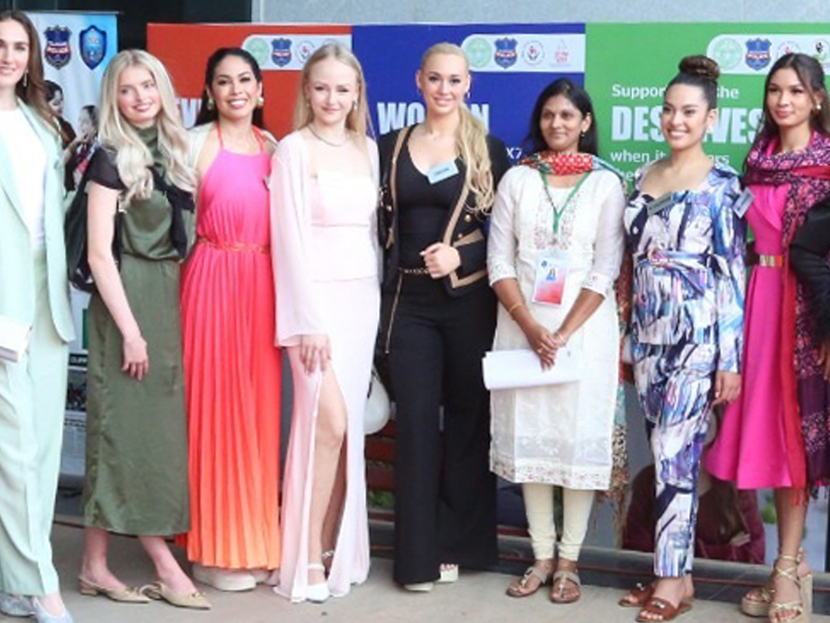 Miss World 2025: Beauty queens visited the Telangana Secretariat on Sunday May 18.19