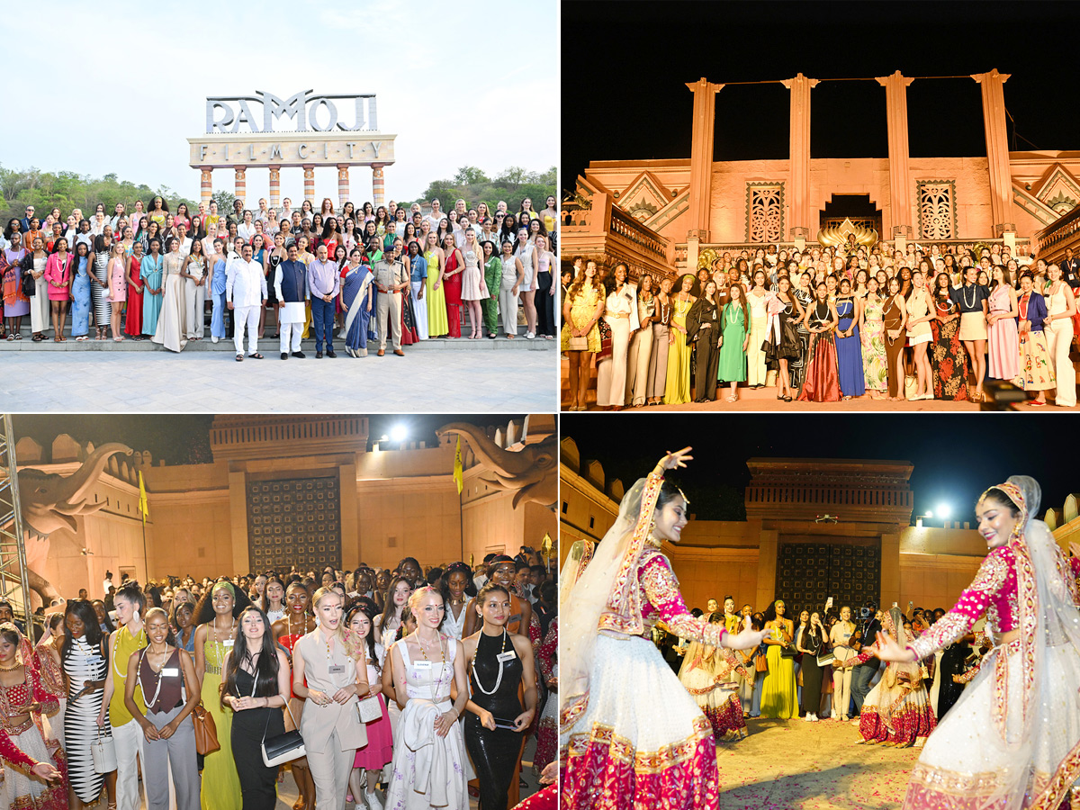Miss World 2025 Contestants Explore Ramoji Film City Photos1